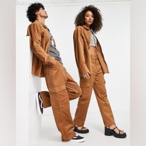 NWT! Reclaimed Vintage Unisex Cord Cargo Pants